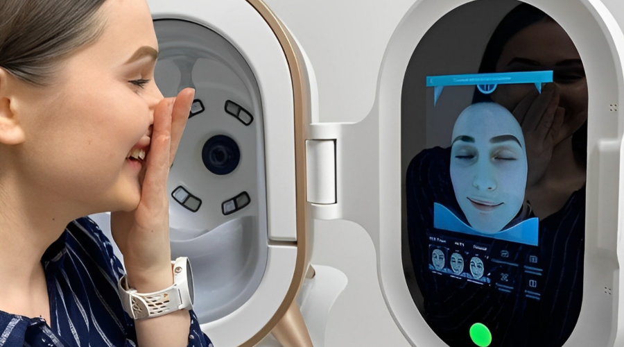 See Your Skin Like Never Before with the M9 Skin Analyzer - Included with every facial